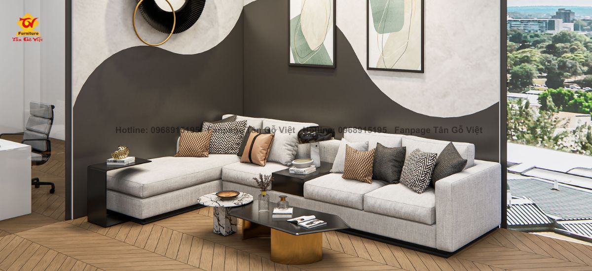 Top 10 mẫu sofa phòng khách đơn giản, hiện đại