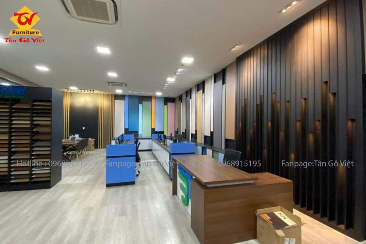 Thiết kế thi công nội thất văn phòng Ba Thanh chuyên nghiệp