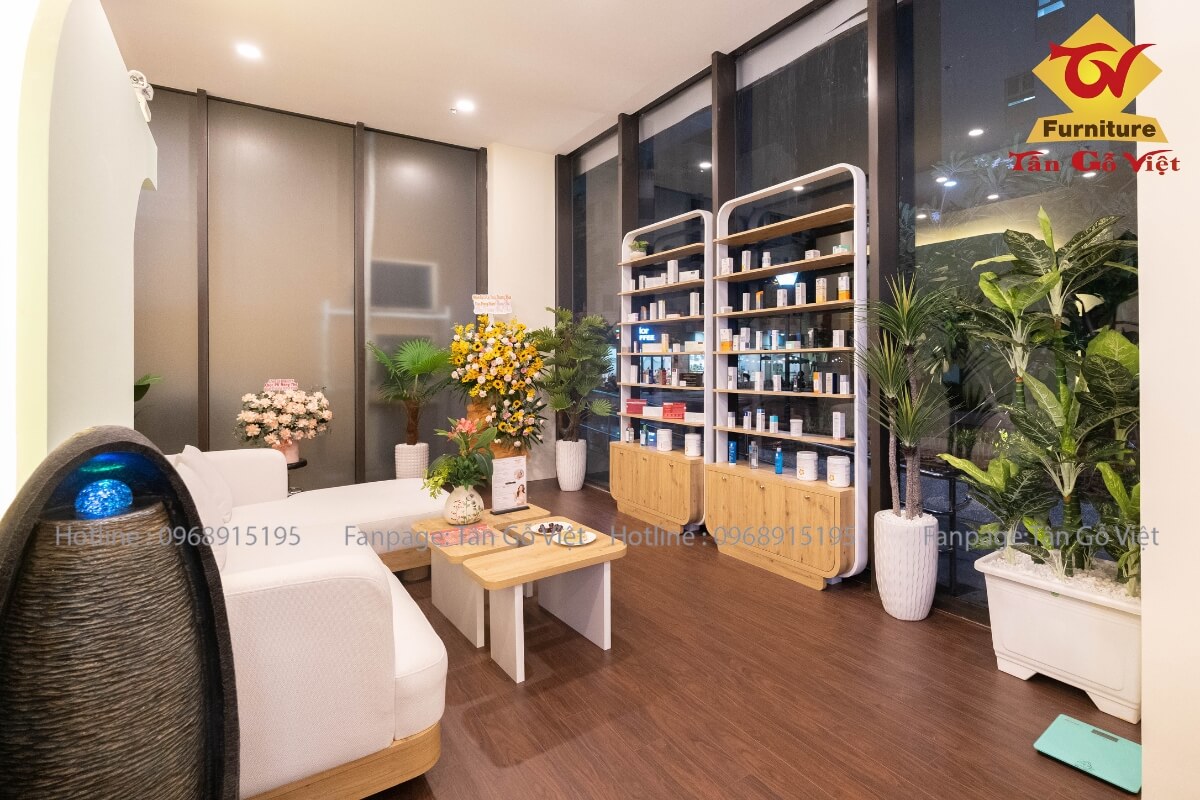 Nội thất sang trọng phòng khách Spa Nàng Thơ