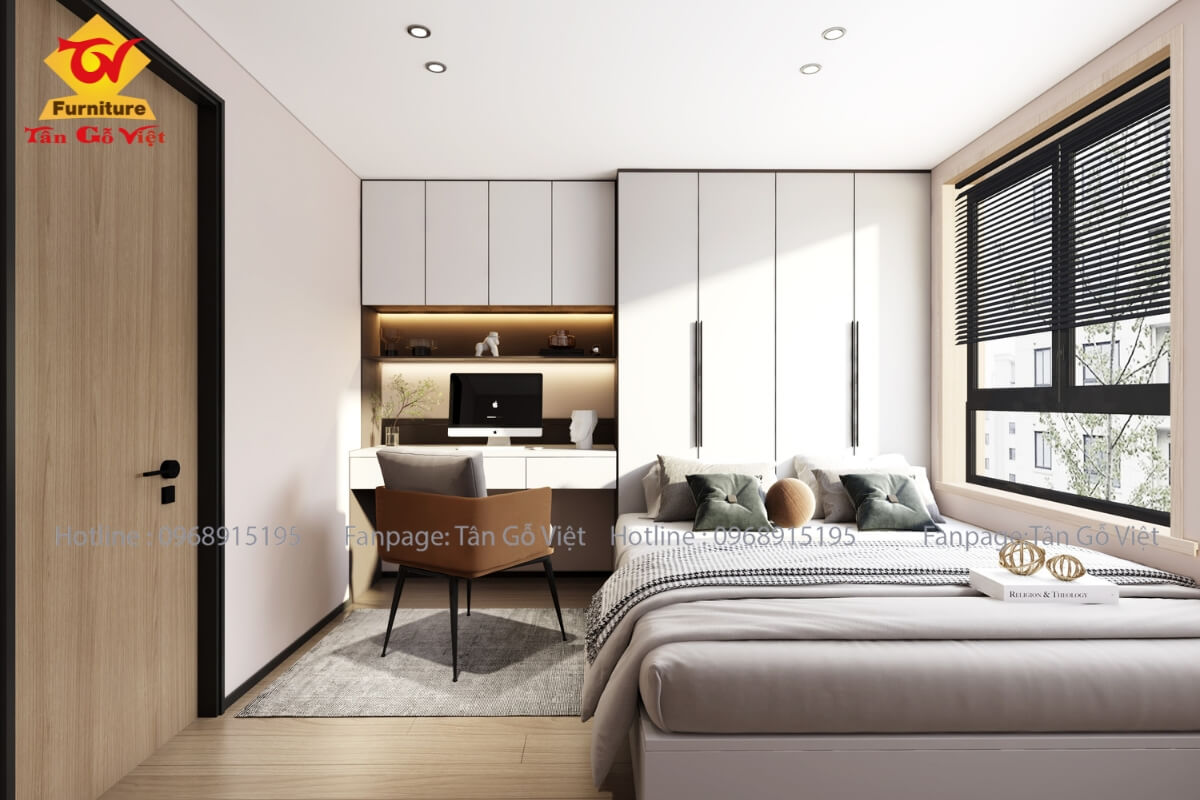 Các bước thi công nội thất phòng ngủ nhỏ hiệu quả