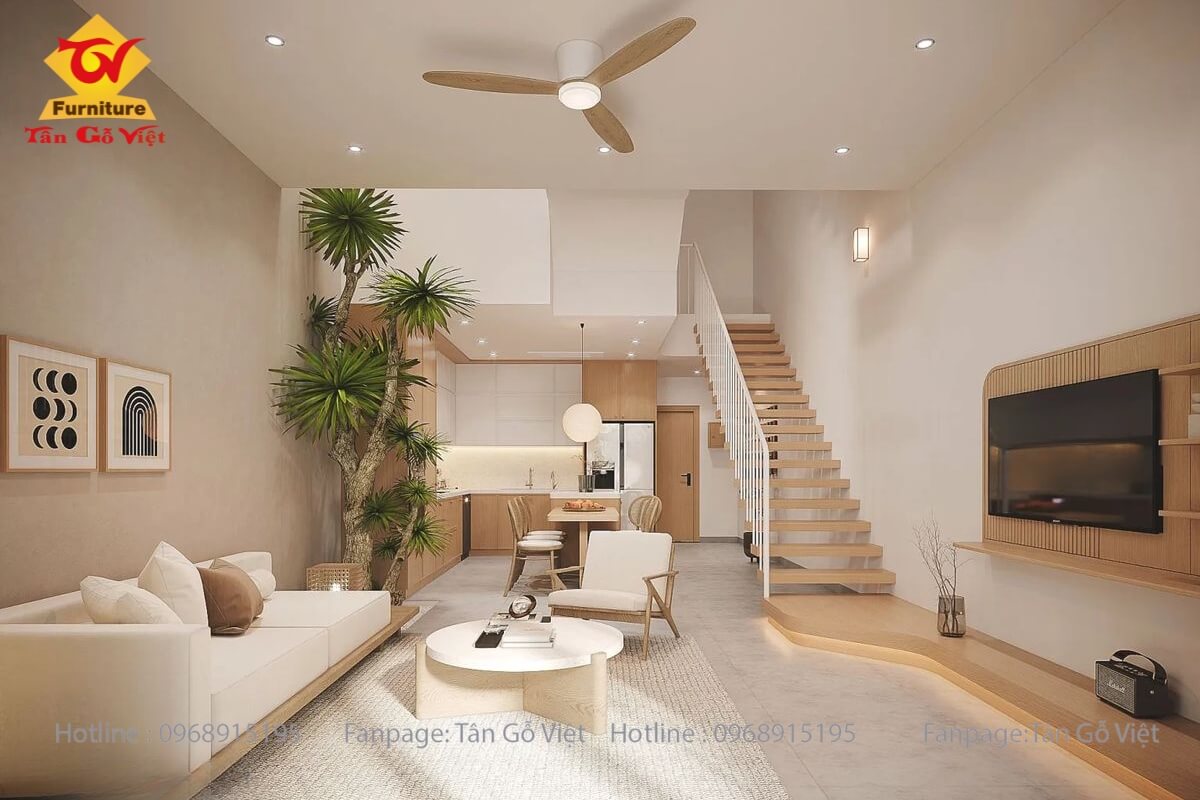 Tân Gỗ Việt thi công nội thất chung cư trọn gói