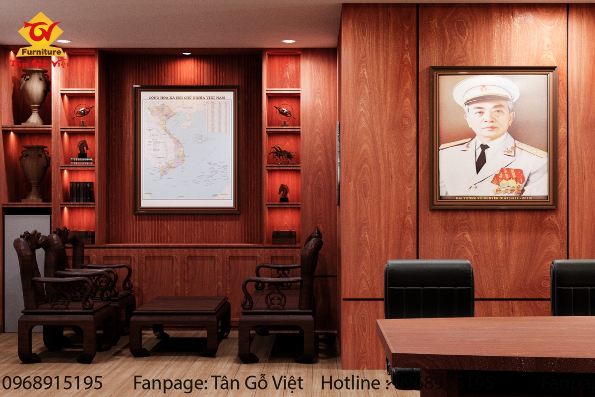 Thi công nội thất phòng làm việc đạt tiêu chuẩn quốc tế