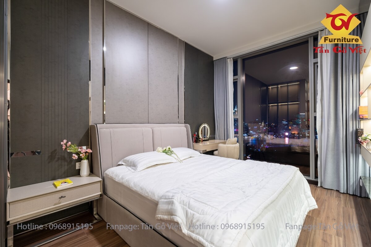 Thi công nội thất phòng ngủ hiện đại