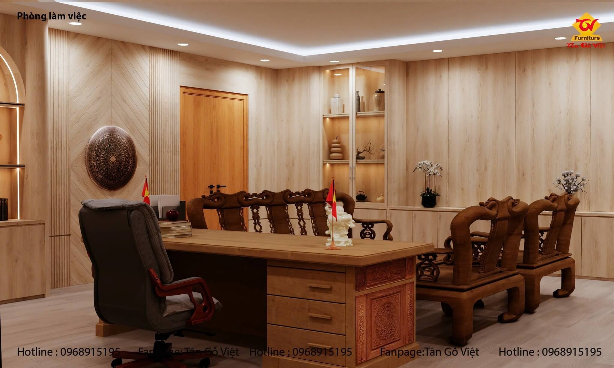 Các yếu tố cần xem xét khi thiết kế phòng làm việc lãnh đạo