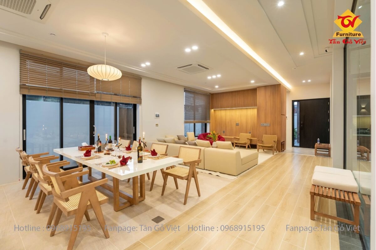 Khám phá phong cách Japandi trong thiết kế nội thất Villa Lagi
