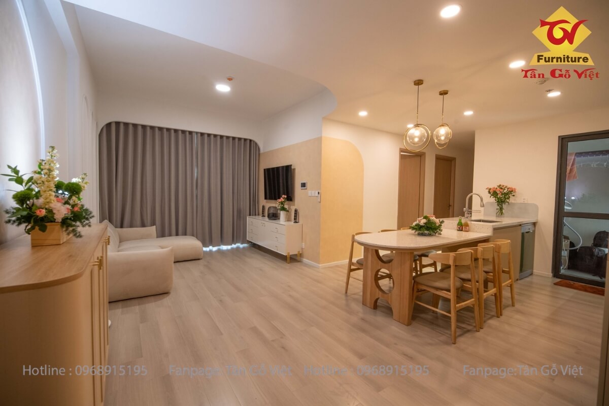 Không gian phòng khách - Gương mặt đại diện của căn hộ