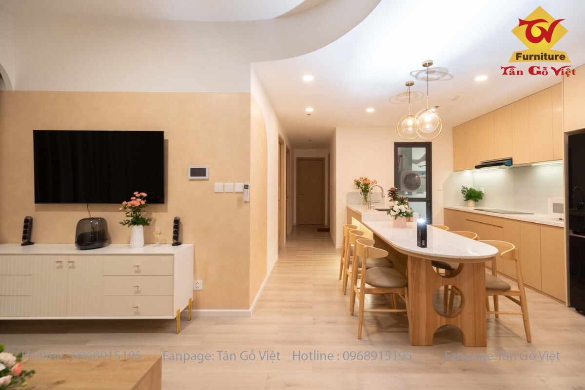 Thiết kế linh hoạt theo không gian sống gia chủ