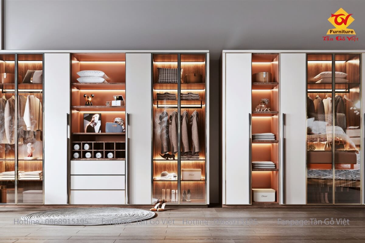Tại sao chọn tủ quần áo gỗ công nghiệp MDF cho nội thất hiện đại